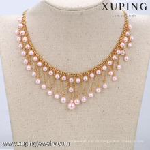 42551-Xuping Perlenhalskettenentwürfe, Frauen späteste Kornhalskettenentwürfe, Art- und Weiseperlen-Halsketten-Schmucksachen